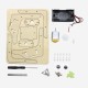 Eight-legged robot - bionic spider - DIY - Wooden educational toy