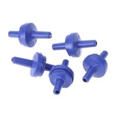 Check valve 5mm - blue - DIY aquarium check valve