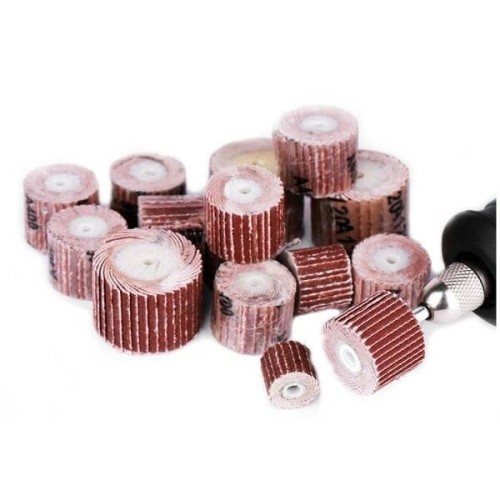 Flap grinding wheel 20x16x3mm - P180 - polishing disc Flap grinding wheel 20x16x3mm - P180 - polishing disc