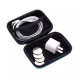 Headphone case - 110x80x35mm - Storage box - Cover