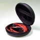 Headphone case - round 80mm - Storage box - Cover