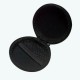 Headphone case - round 80mm - Storage box - Cover