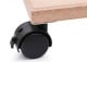 Furniture castor for cabinet armchair 39mm - swivel casters with brake - M8