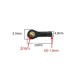 Ball Snap M2 for fi 1.8 - 20mm - 1 pc