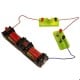Battery basket - for experiments and construction of electrical circuits Battery basket - for experiments and construction of electrical circuits