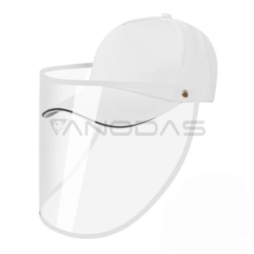 Baseball cap - white with black trim - Baseball cap Baseball cap - white with black trim - Baseball cap