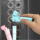 Assistant for contactless door opening - blue - portable elevator button Assistant for contactless door opening - blue - portable elevator button