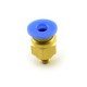 Bowden connector - PC4-M5 pneumatic tip - 4mm - quick connector - 3D printer