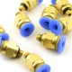 Bowden connector - PC4-M5 pneumatic tip - 4mm - quick connector - 3D printer