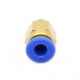 Bowden Connector - PC8 Pneumatic Tip - M10*1 - 3D Printer