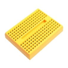 Breadboard 170 fields - SYB-170 - yellow - construction of Arduino prototypes
