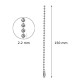 C tipo metalinis kabliukas 11x21mm – Rakto kabliukas – Survival