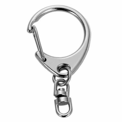 C-type metal snap hook with 31mm swivel - Key snap hook - Survival C-type metal snap hook with 31mm swivel - Key snap hook - Survival