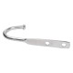Galvanized hook 90x5mm - Hanger for small items - Holder