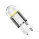 COB LED Bulb W5W T10 12V - Yellow - T10 HPC 360 Spherical - Technical