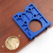 Carpentry template for 35mm holes - internal furniture hinges