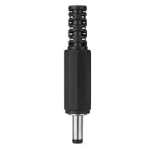 Jack DC plug 5.5mm/2.5mm - female for soldered wire - for chargers
