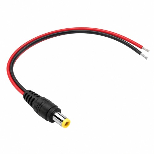 DC Pigtail kištukas 5.5/2.1 mm ant DC Pigtail kištukas 5.5/2.1 mm ant