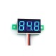 DC voltmeter 3-30V - 0.36' - LED blue - without case
