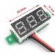 DC voltmeter 3-30V - 0.36' - LED blue - without case