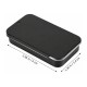 Storage box with handle 18.5x13x9.7cm - transparent - plastic - organizer Storage box with handle 18.5x13x9.7cm - transparent - plastic - organizer