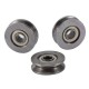 Diržo guolis - 3x12x4 ašis 3 mm - tipas V623ZZ - 623VV