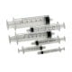 Dosing syringe 2.5 ml - Luer-lock - applicator for glue - paste - flux