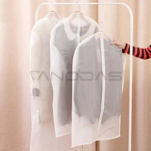 Clothes cover with zipper - 60x140cm - hanging bag  Clothes cover with zipper - 60x140cm - hanging bag