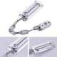 Door safety chain - silver - door lock - barrier Door safety chain - silver - door lock - barrier