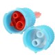 Two-component glue nozzle - 10:1 - round - mixer
