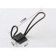 Double wall hanger - black A2750 - Metal coat hook