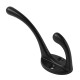 Double wall hanger - black WT-002 - Metal coat hook Double wall hanger - black WT-002 - Metal coat hook