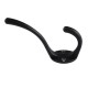 Double wall hanger - black WT-002 - Metal coat hook Double wall hanger - black WT-002 - Metal coat hook