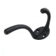 Double wall hanger - black WT-002 - Metal coat hook Double wall hanger - black WT-002 - Metal coat hook
