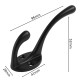 Double wall hanger - black WT-002 - Metal coat hook Double wall hanger - black WT-002 - Metal coat hook