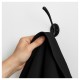 Double wall hanger - black WT-002 - Metal coat hook Double wall hanger - black WT-002 - Metal coat hook