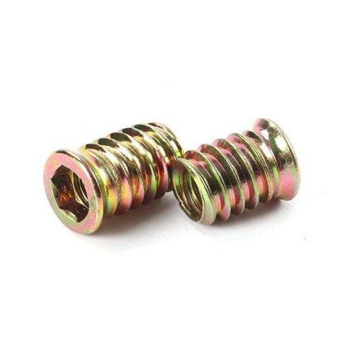 Double-threaded wood joint M8x20mm - 10 pcs - Furniture tab - Screw - Nut Double-threaded wood joint M8x20mm - 10 pcs - Furniture tab - Screw - Nut
