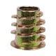 Double-threaded Wood Insert M8x18mm - 10 pcs - Furniture Insert - Screw - Nut