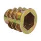 Double-threaded Wood Insert M8x18mm - 10 pcs - Furniture Insert - Screw - Nut