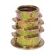 Double-threaded Wood Insert M8x18mm - 10 pcs - Furniture Insert - Screw - Nut