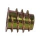 Double-threaded Wood Insert M8x18mm - 10 pcs - Furniture Insert - Screw - Nut