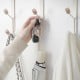 Double door hanger - white - hook hung on the door -
