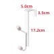Double door hanger - white - hook hung on the door -