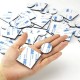 Double-sided micro-rubber with glue 1.5 mm 20x20 mm black - 3M - self-adhesive foam pad
