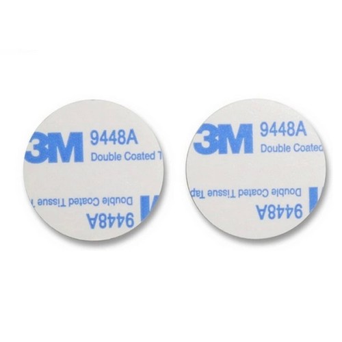 Double-sided micro-rubber with glue - 200 pcs - 1.5 mm fi-10 mm white - 3M - self-adhesive foam pad Double-sided micro-rubber with glue - 200 pcs - 1.5 mm fi-10 mm white - 3M - self-adhesive foam pad