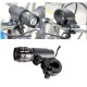 Bicycle light holder - attaching the flashlight to the bike Bicycle light holder - attaching the flashlight to the bike