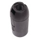 Bakelite E14 socket - black - Plastic socket