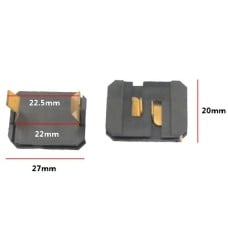 Power tool battery socket terminal - type 16 - Hitachi