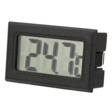 Elektroninis LCD termometras nuo -50°C iki 70°C - įmontuotas termometras