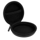 Etui Na Słuchawki Pokrowiec Case 80x80x35mm Czarny Carbon Pudełko Z Siatką Etui Na Słuchawki Pokrowiec Case 80x80x35mm Czarny Carbon Pudełko Z Siatką